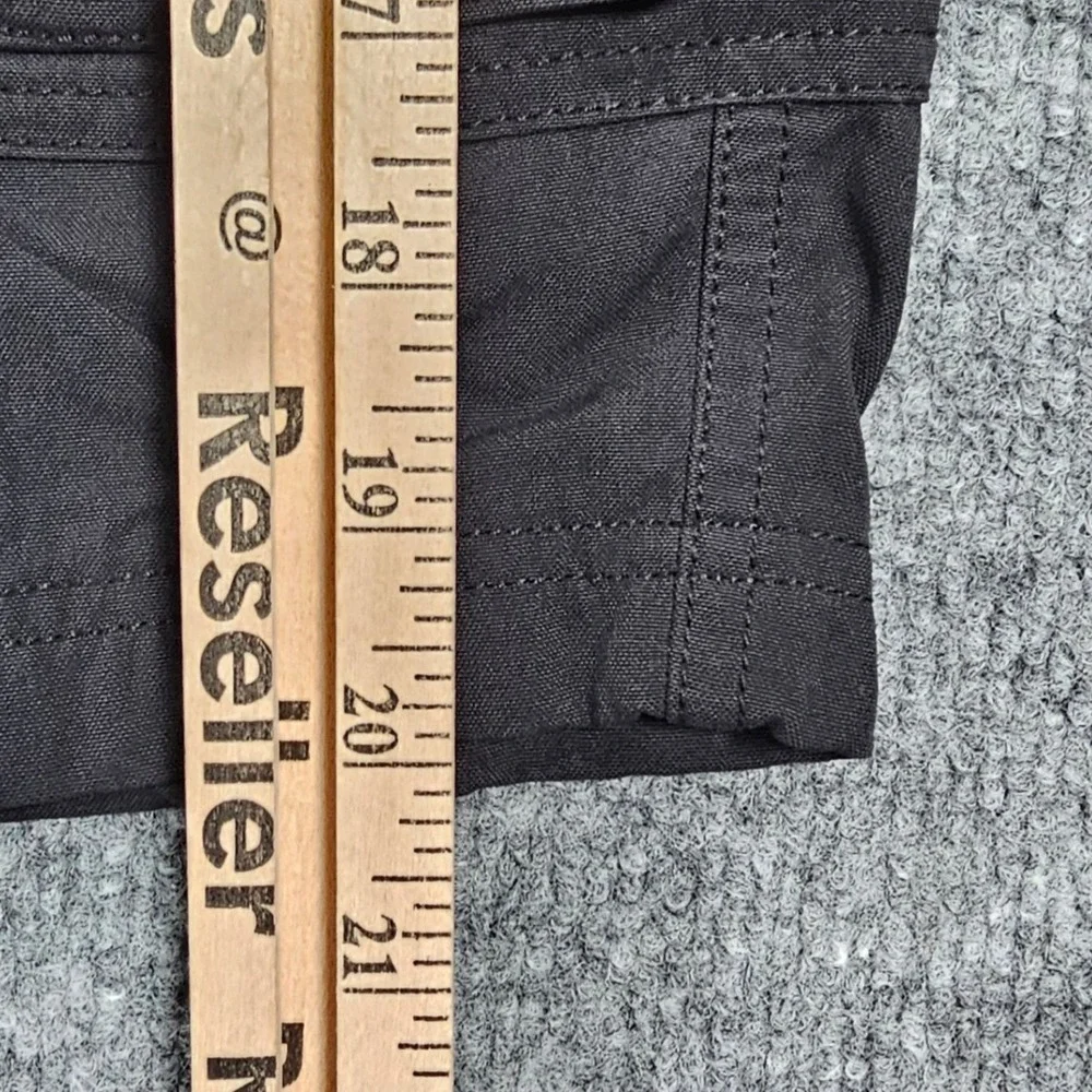 Duluth Trading Co Dry on the Fly Cargo Shorts Men's Medium Black 10